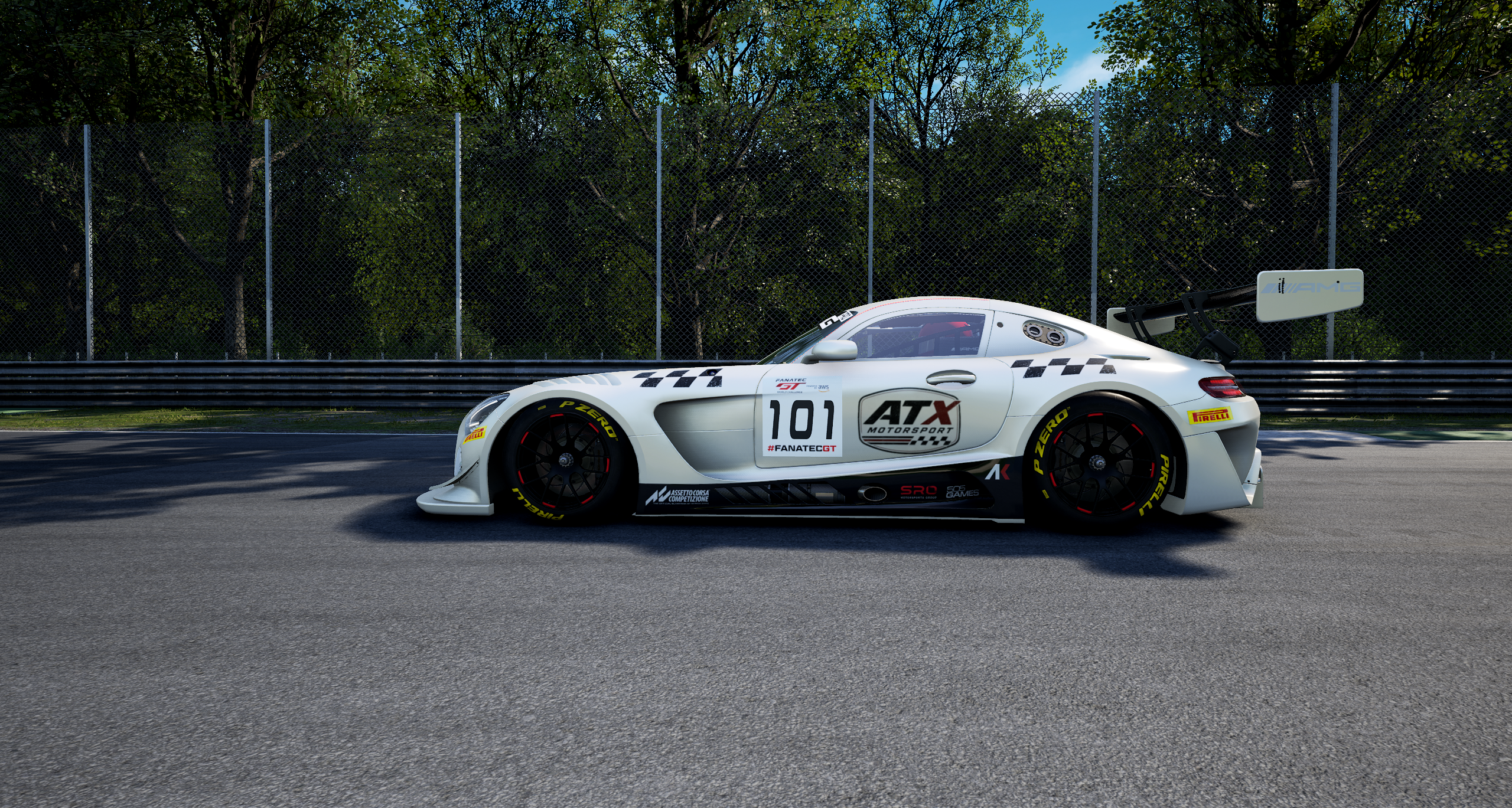 Livrée ATX Motorsport - Mercedes AMG GT3