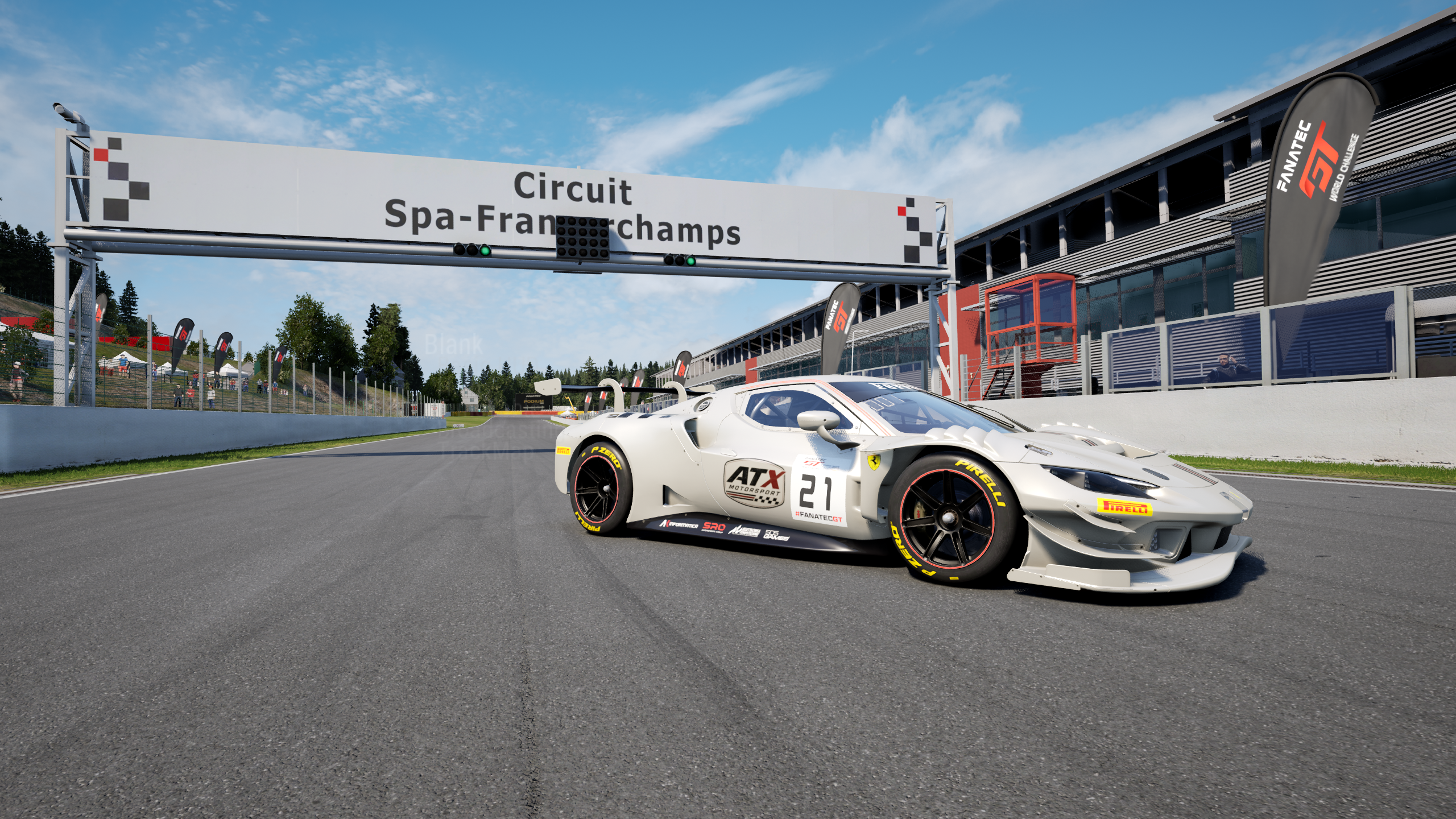 Livrée ATX Motorsport - Ferrari 296 GT3